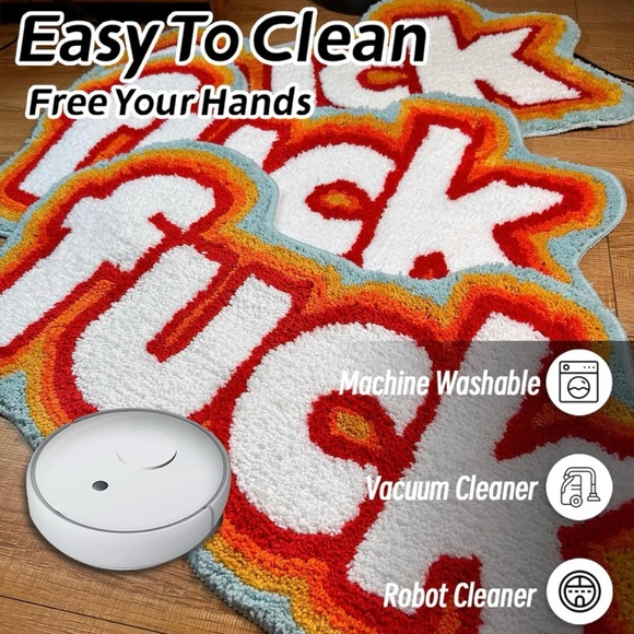 Plush Rug for Bedroom Dorm Home Bath Mat Washable Absorbent 33 x 17 - Picture 6 of 12